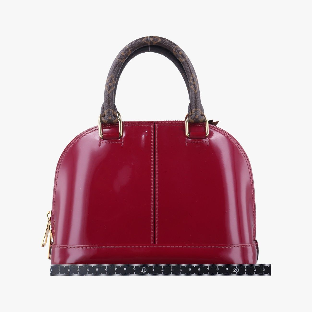 ルイヴィトンLouis VuittonアルマBB ミロワールマゼンダヴェルニM54785SN3168