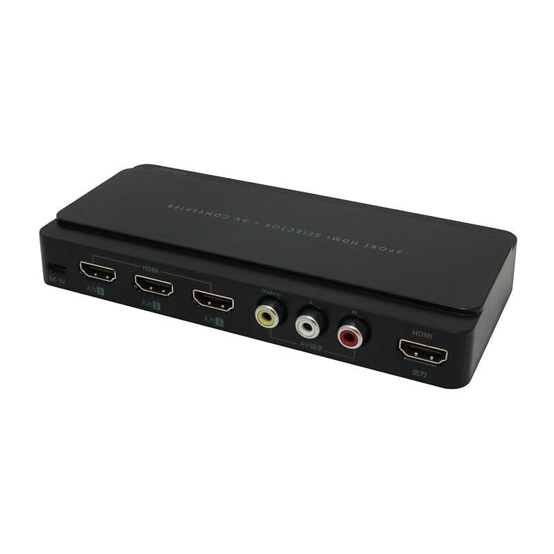 AV端子付きHDMI切替器 HDMI3ポート