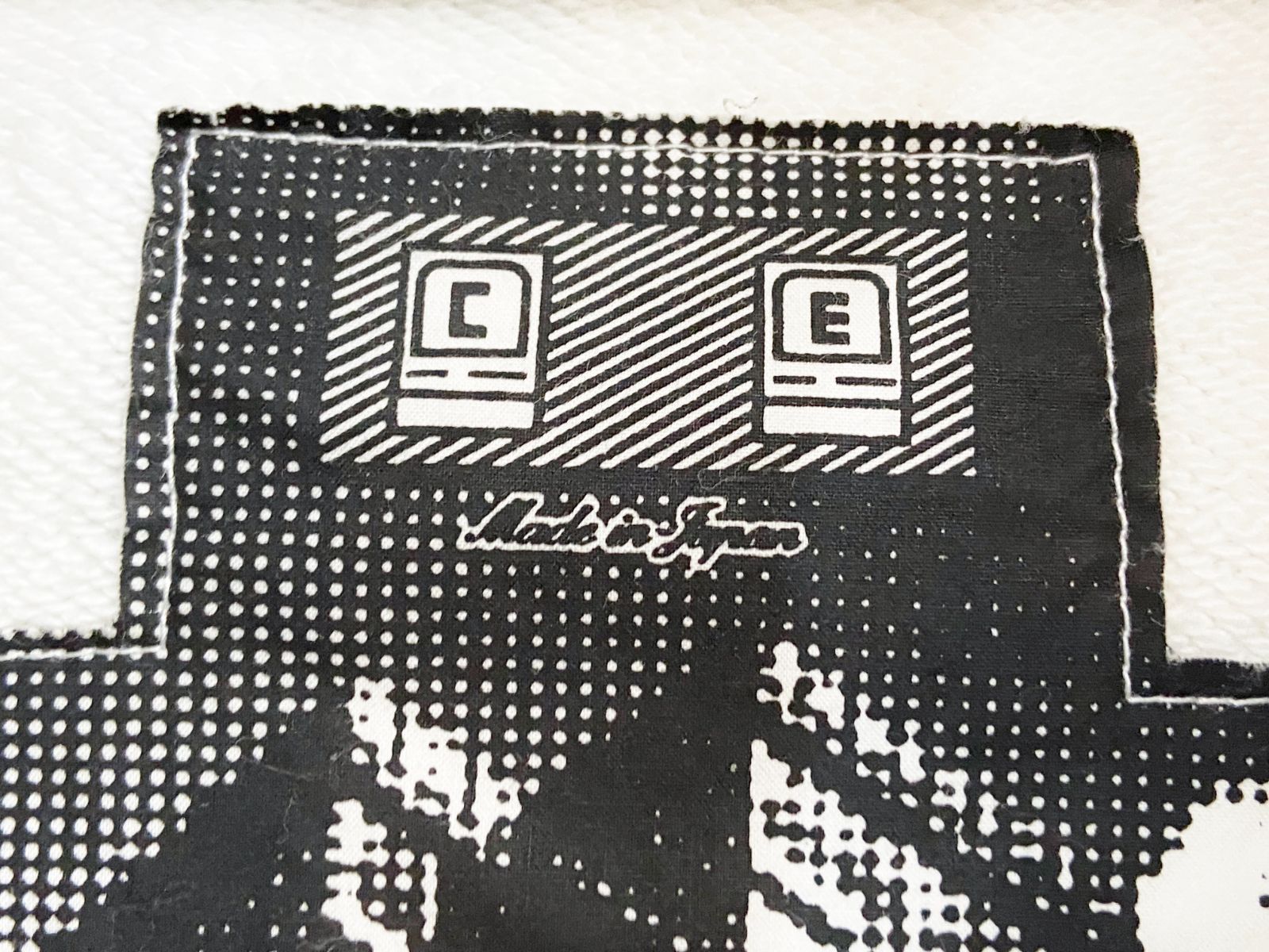C.E (CAV EMPT ZIP HOODIE PLAGUE WIDE RIB CUT HOODY L COTTON