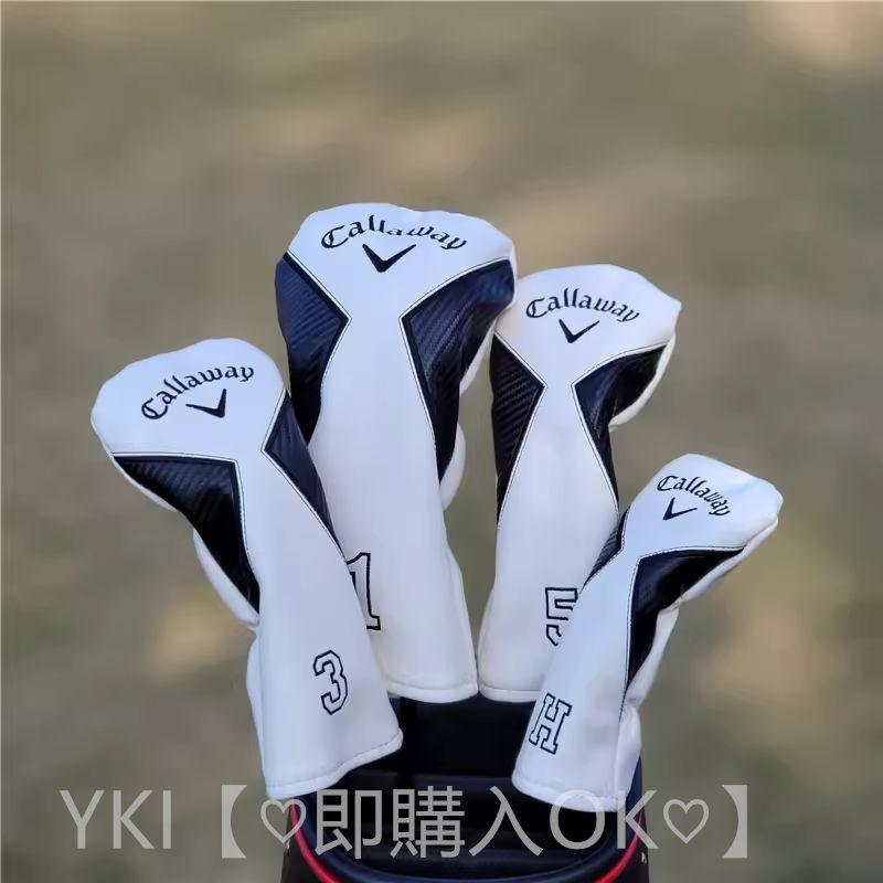 Callaway ゴルフクラブカバーゴルフ ヘッド カバー 4点セット