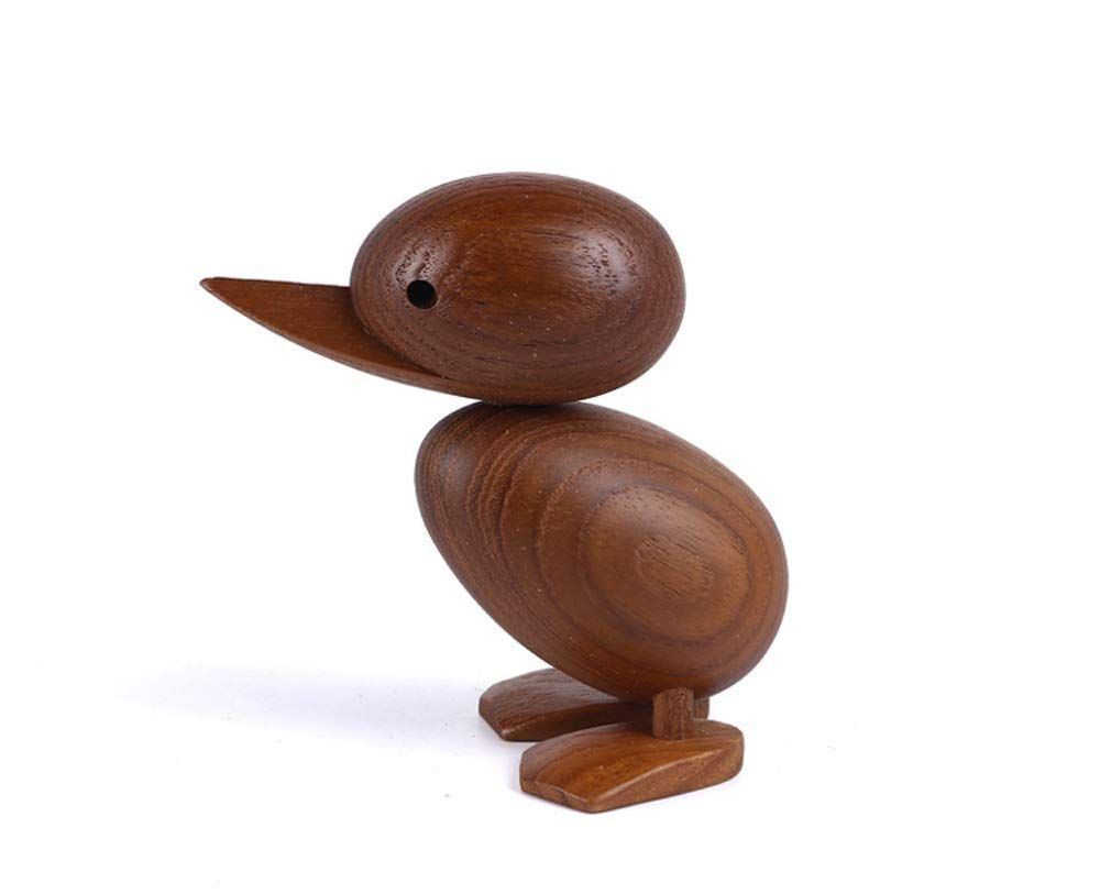 【在庫処分】Ducking 子アヒル 木製 (hej!e) 北欧雑貨 置物 木のオブジェ