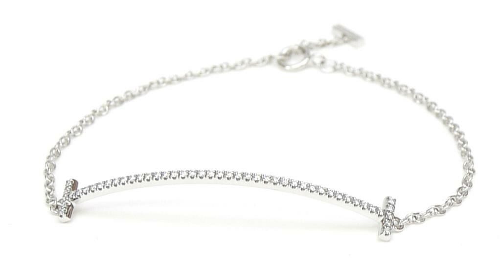ティファニー TIFFANY&Co. ティファニーTスマイルブレスレット