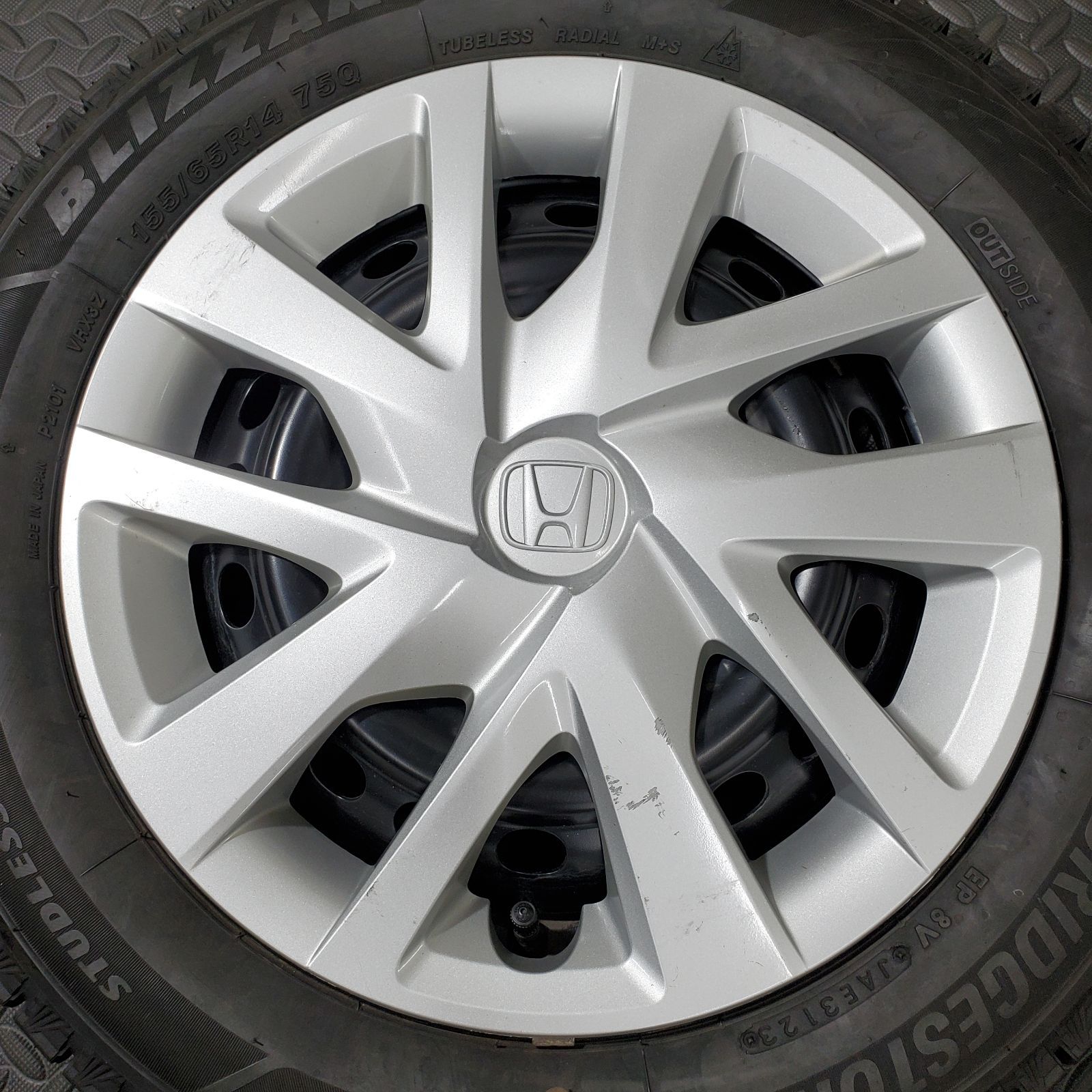 23年 155 65R14 ブリヂストン ブリザックVRX3 ホンダ JF3 N-BOX N-WGN スタッドレスタイヤ 1053R