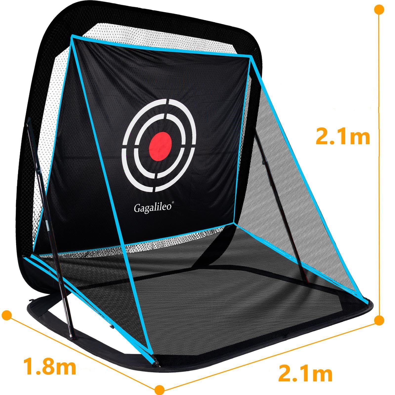 スポーニア ゴルフネットレギュラーサイズ シャンク対策ネット、2wayマット付き Sporniaゴルフ練習ネット シャンク防止ネット付き Amazon | サイド