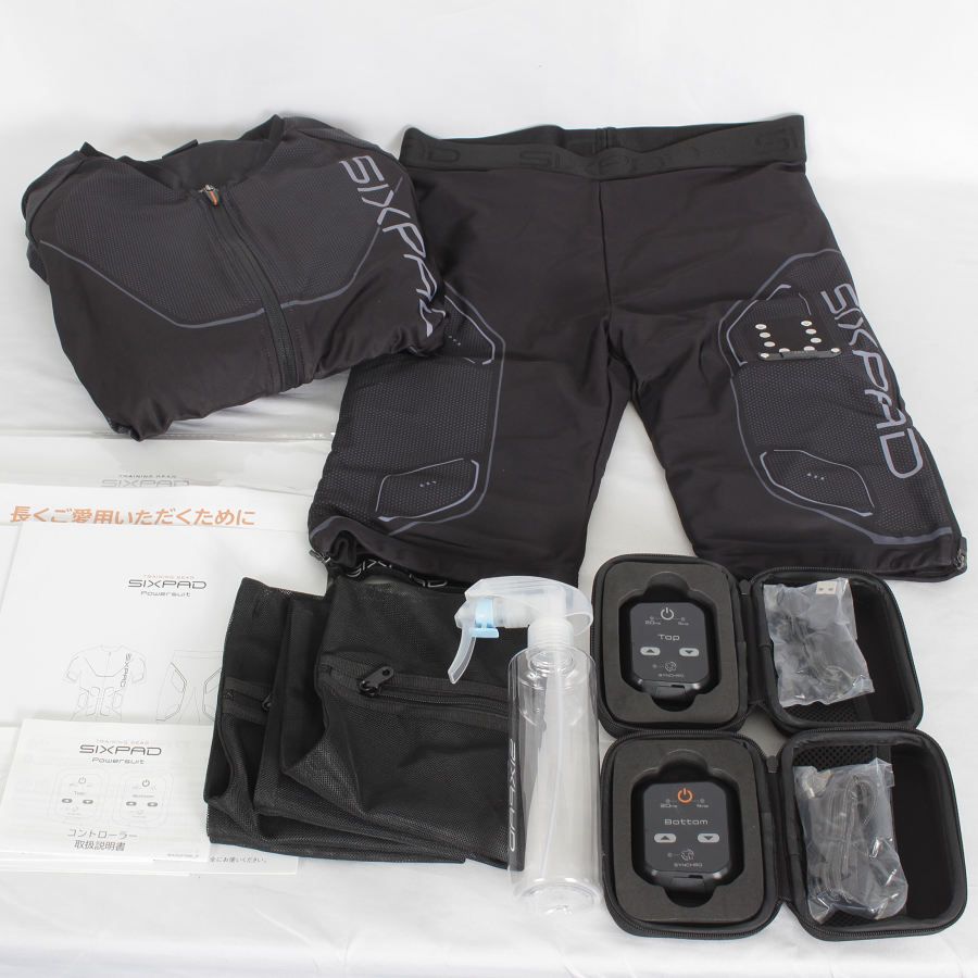 SIXPAD Powersuit パワースーツ　トップ　 メンズM シックスパッド パワースーツ トップ＆ボトム(Power Suit Top＆Bottom