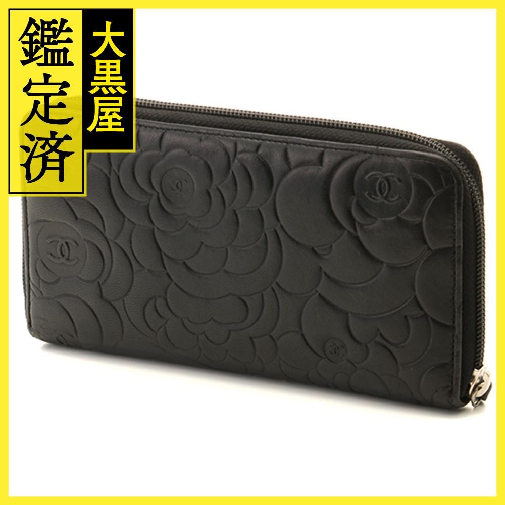 シャネル カメリアロングジップウォレット - 【472】 - メルカリ 