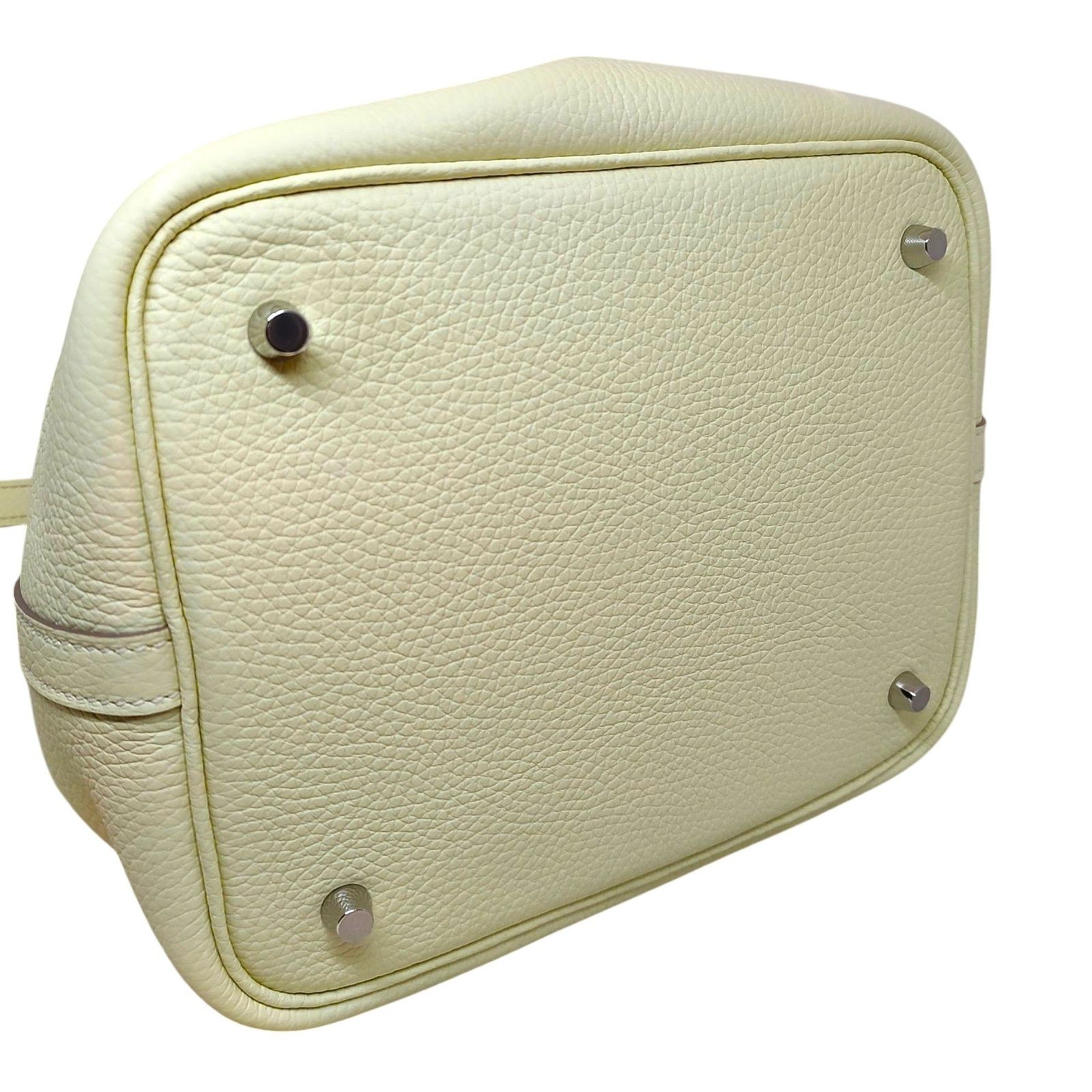 Hermes エルメス 2025年製 K刻印 ピコタンロック バッグ MM 22 JAUNE