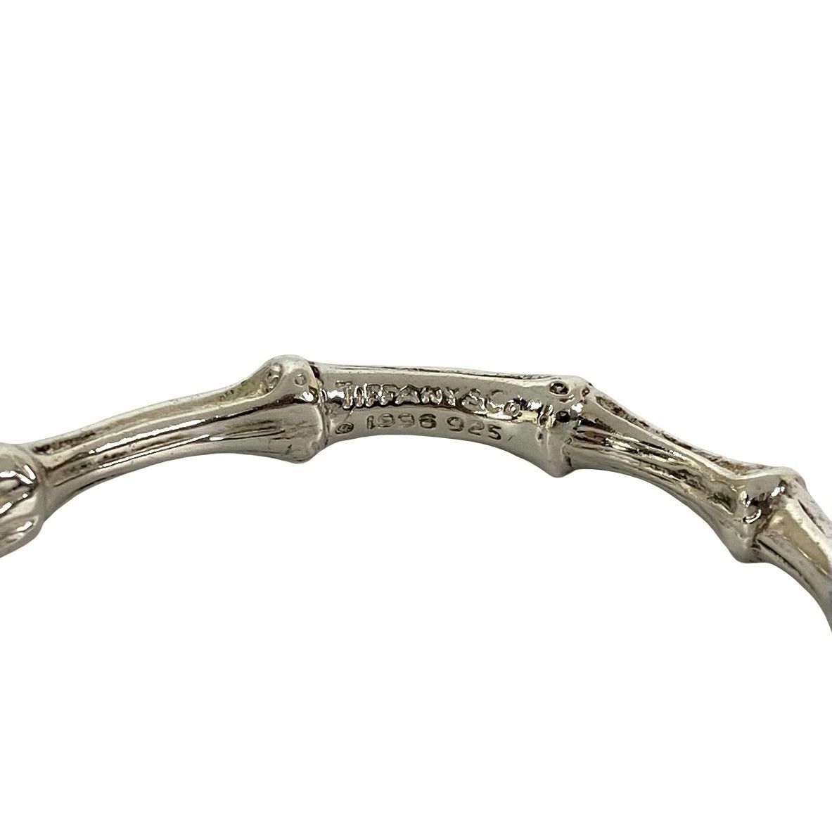 品 TIFFANY-Co. ティファニー バンブー バングル シルバー925 ブレスレット レディース 29675