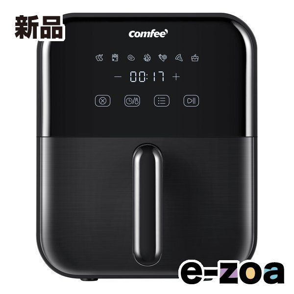 COMFEE コンフィー ノンフライヤー 4L|ワット数1400W|電圧100ボルト|ブラック CAD-40PK00B1 2661583