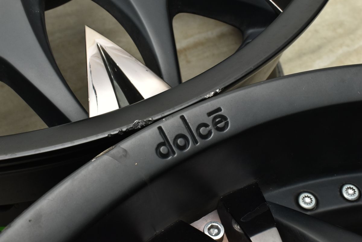 人気ホイール】ドルチェ Dolce DC2 20in 8.5J +43 PCD114.3 4本セット