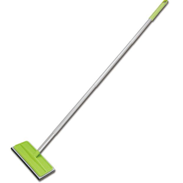 ベランダ掃除 玄関掃除 グリーン 全長約107cm 本体 つなぎ柄 スペア交換可 TKブラッシングスポンジ玄関タイル用 柄付 Industrial アズマブラシ アズマ工業 Azuma