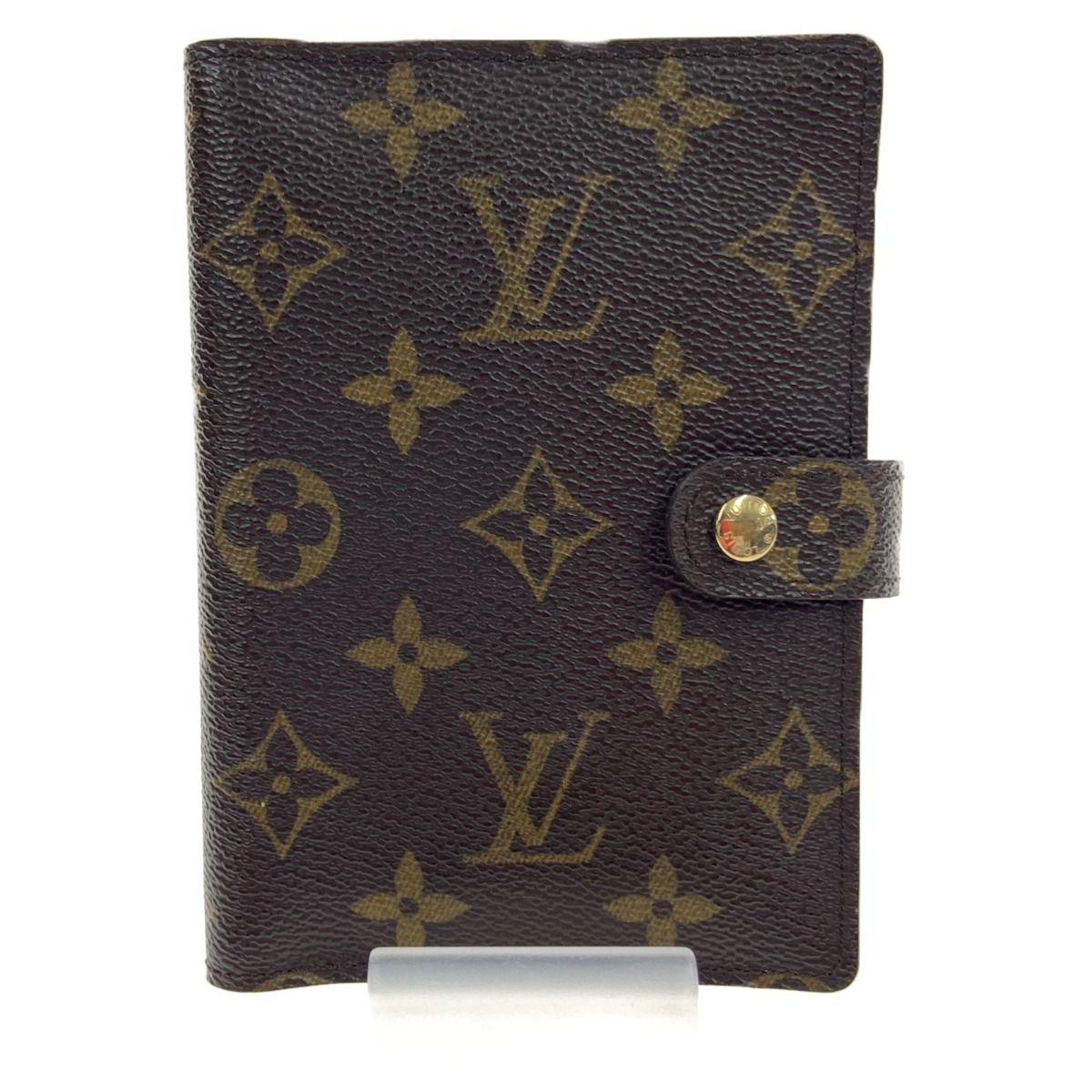 〇〇LOUIS VUITTON ルイヴィトン モノグラム アジェンダ PM 手帳カバー R20005 ブラウン