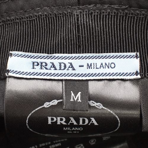 PRADA(プラダ) Re-Nylon バケットハット 帽子 アパレル ナイロン M