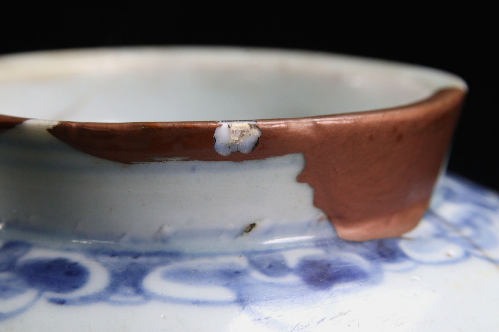 李朝時代 染付壷 15cm 朝鮮古陶 唐物骨董 李朝 染