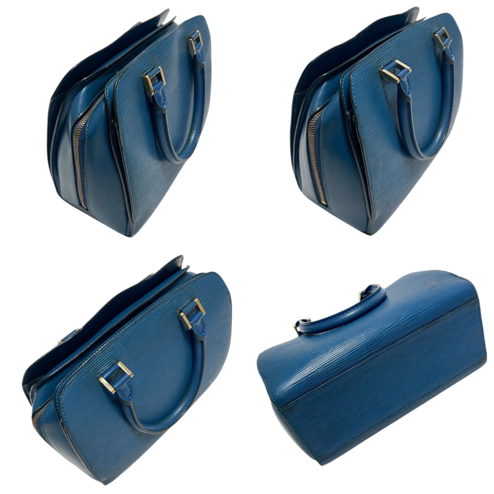 【LOUIS VUITTON】ポンヌフ エピ トレドブルー レザーハンドバッグ ルイ・ヴィトン(LOUIS VUITTON)ルイ・ヴィトン ポンヌフ エピ