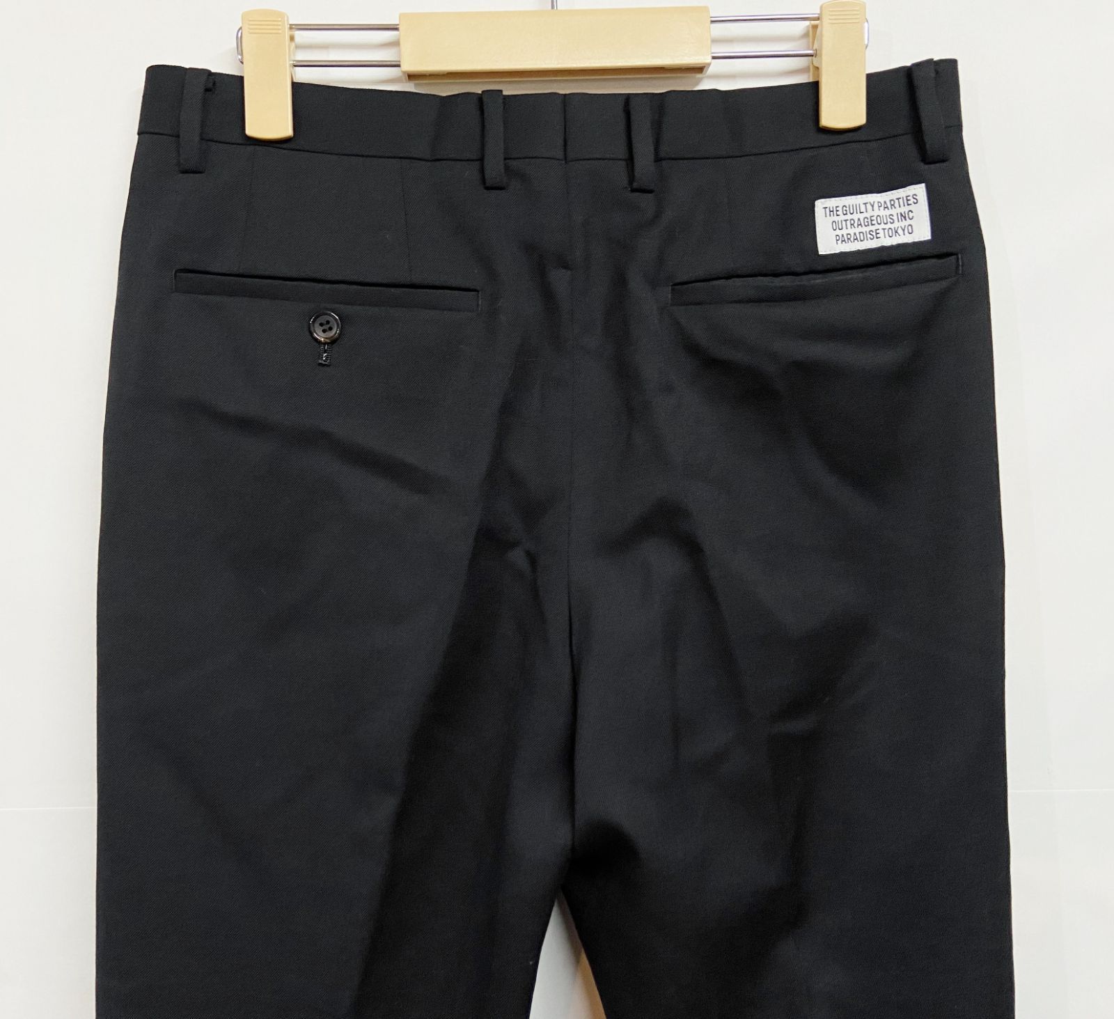 パンツ WACKO MARIA REGULAR FIT WOOL TROUSERS パンツ WACKO MARIA REGULAR FIT WOOL TROUSERS WACKO MARIA