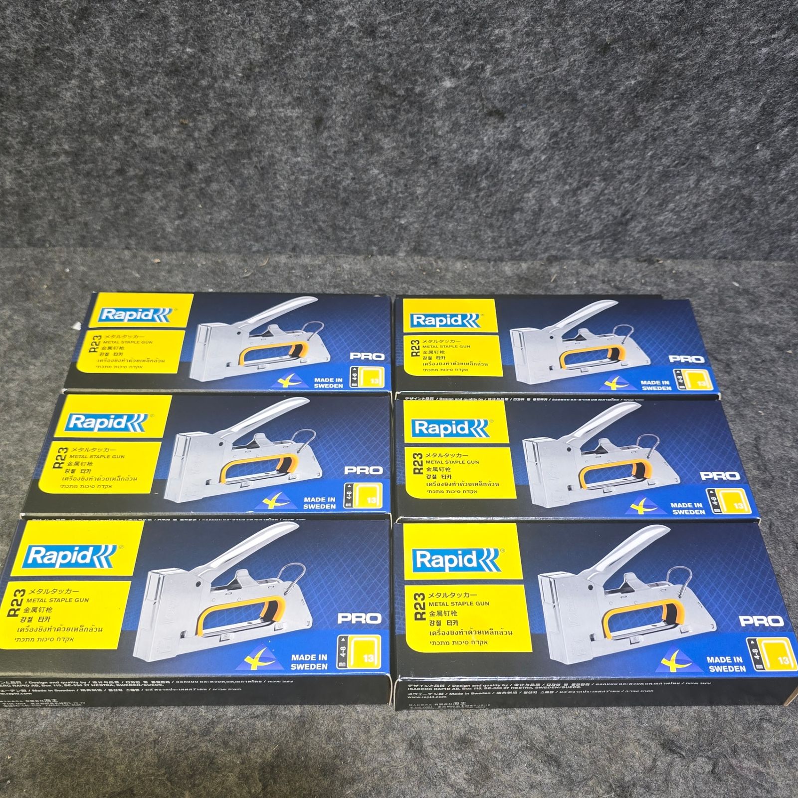 ♥品 まとめ売り Rapid ラピッド ガンタッカー R-23 6本セット 桶川店 WWW_OLIVIERBERNSTEIN_COM