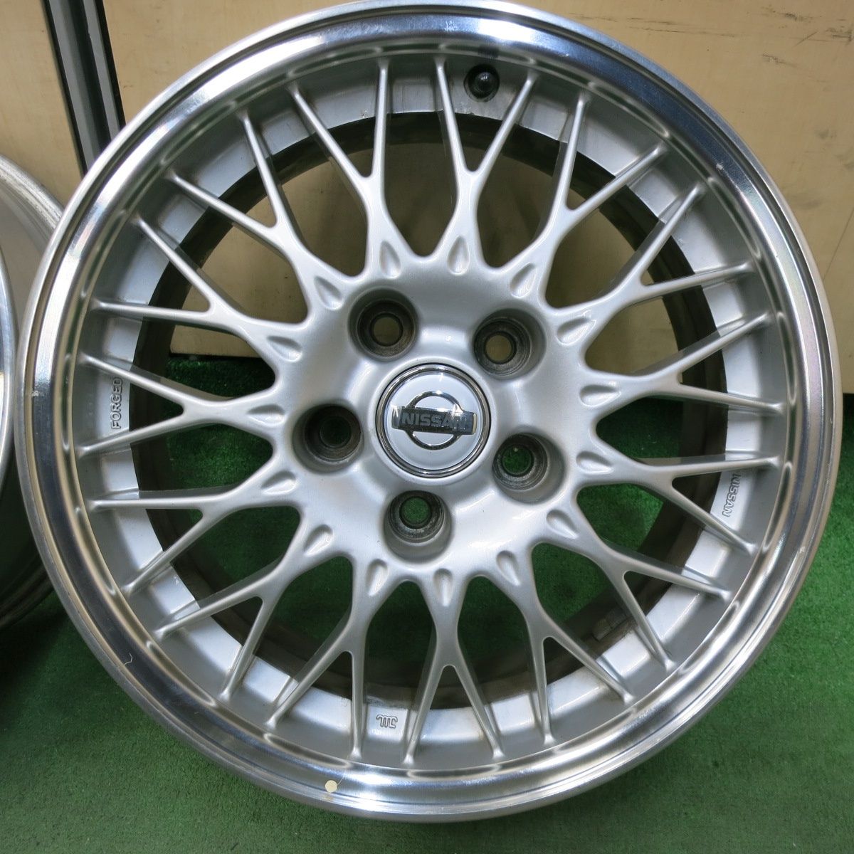 送料無料] 4本価格☆日産 純正 BBS CG22 ステージア グロリア シーマ
