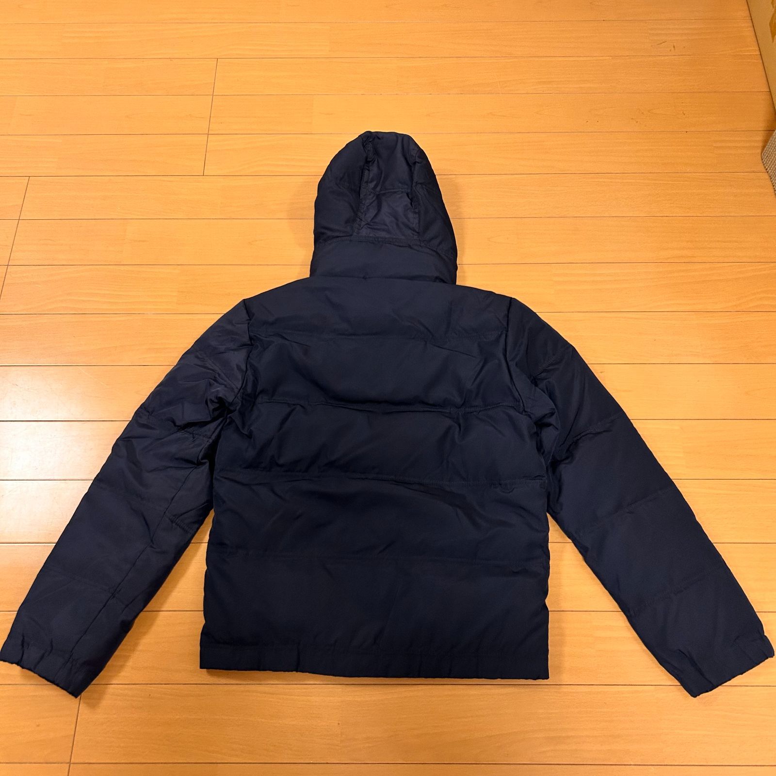 アバクロンビー&フィッチ 中綿ジャケット ダウン風 ネイビー M 