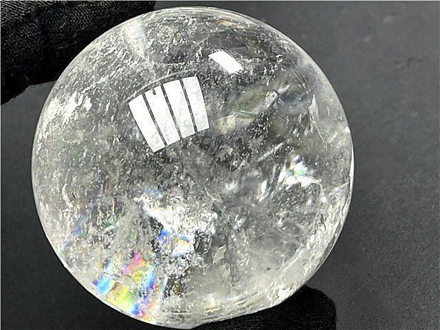 AAAAA級☆天然レインボー水晶丸玉B80B1/115B03A AAA級天然レインボー水晶丸玉B86B1/64B53A - メルカリ
