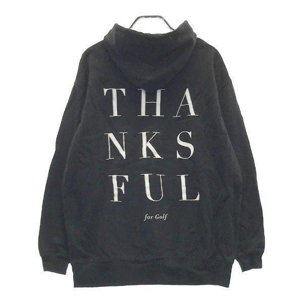 TANGRAM THANKSFUL HOODIE パーカー ブラック系 XL ［ 240001889414