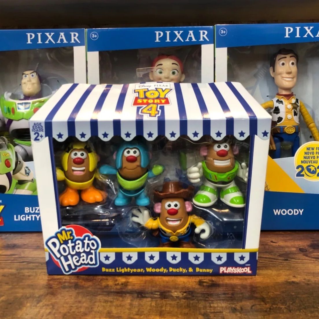 Mr. Potato Head ミニ 4体セット バズ ウッディ ミスター ポテト