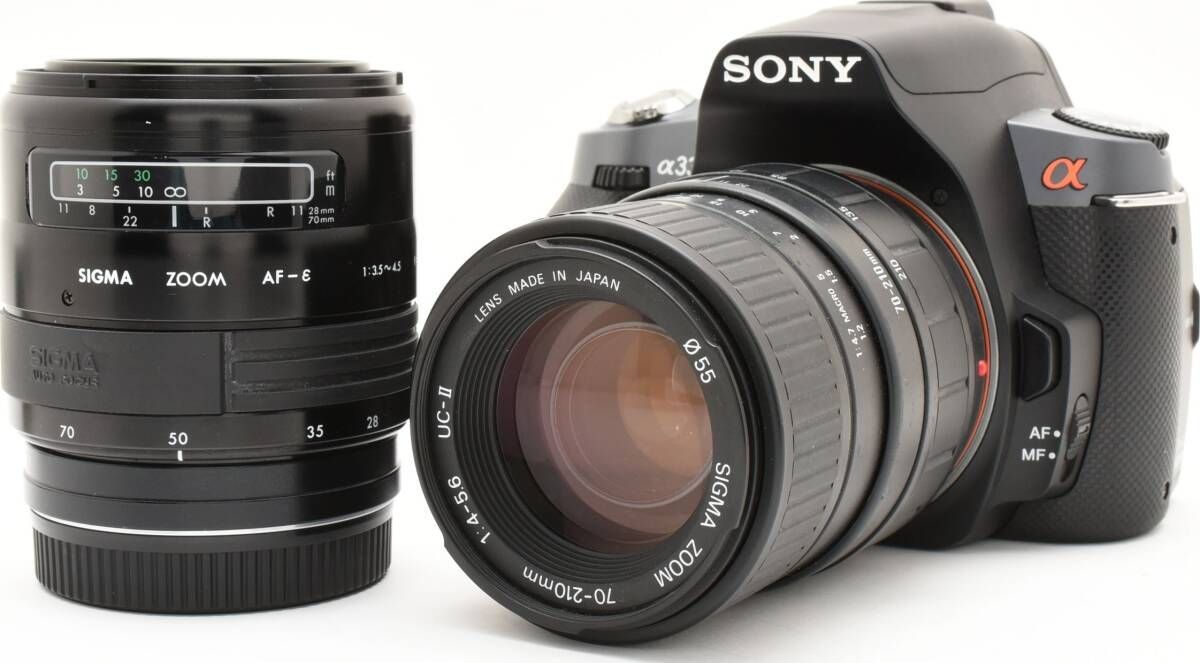 G09[6759C]SONY α330 ダブルズームセット DSLR-A330 G09[6759C]SONY α330 ダブルズームセット DSLR-A330の通販 by