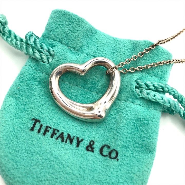 Tiffany＆Co ハートプレートネックレス ティファニー ティファニー TIFFANY＆CO フルハートネックレス シルバー SV