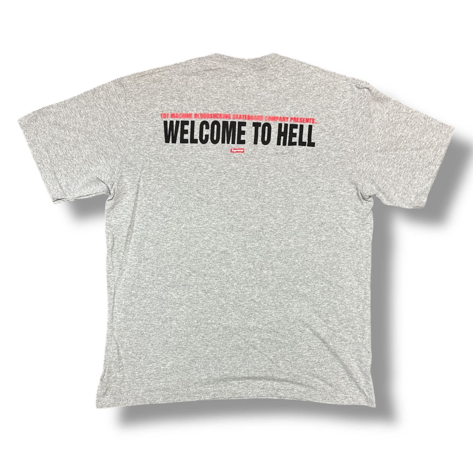 国内正規 参考上代8250円 Supreme × Toy Machine 24SS Welcome To Hell 
