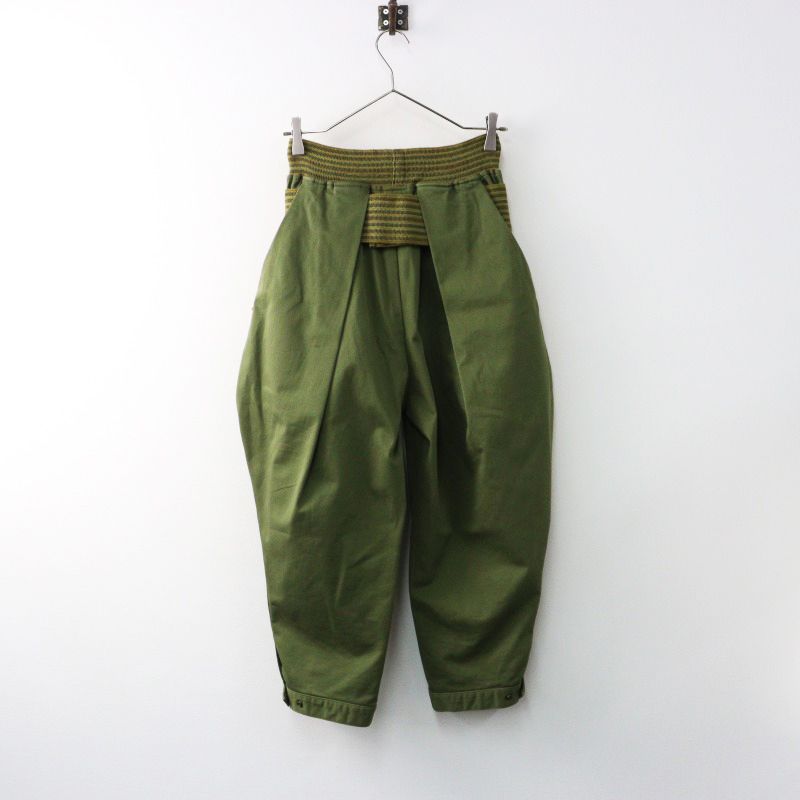 キャピタル KAPITAL OXシモキタ七分丈パンツ 1(S)カーキグリーン