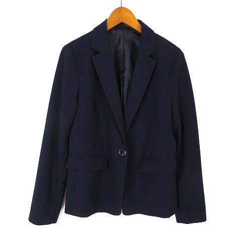 未使用級☆ユニクロ リラックステーラードジャケット パンツスーツ 紺 XXL 未使用級☆ユニクロ リラックステーラードジャケット パンツ