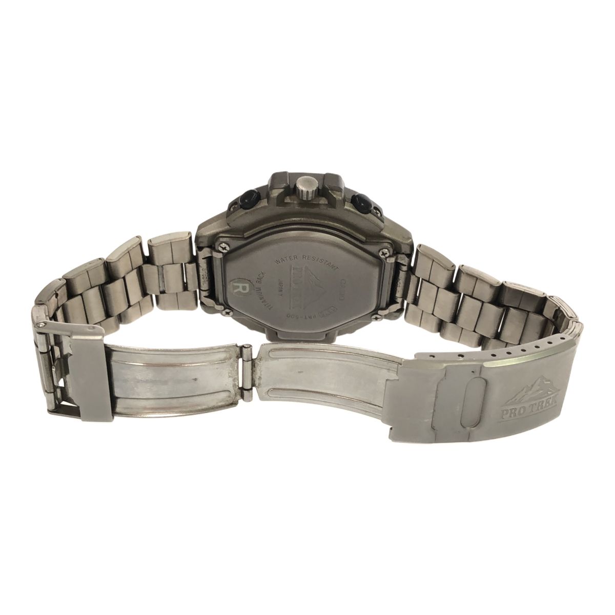 CASIO カシオ PRO TREK プロトレック 腕時計 PRT-500 シルバー系
