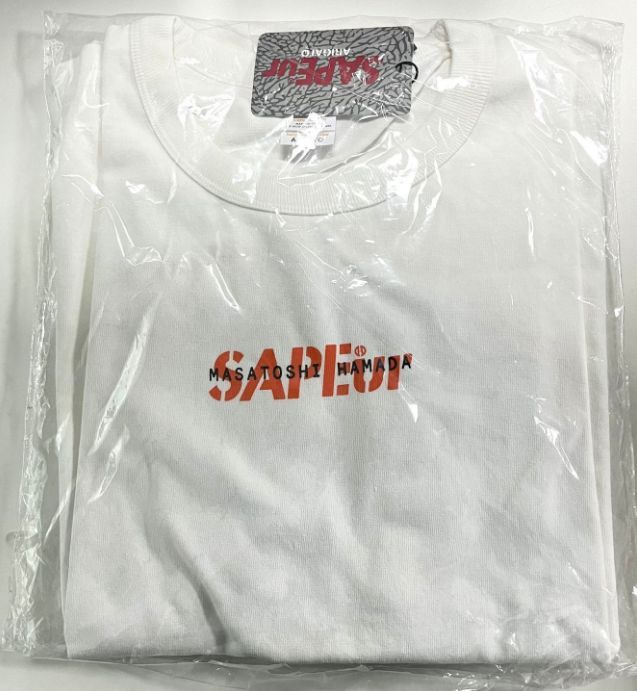 新品 サプール SAPEur 浜田雅功 Tシャツ オレンジ