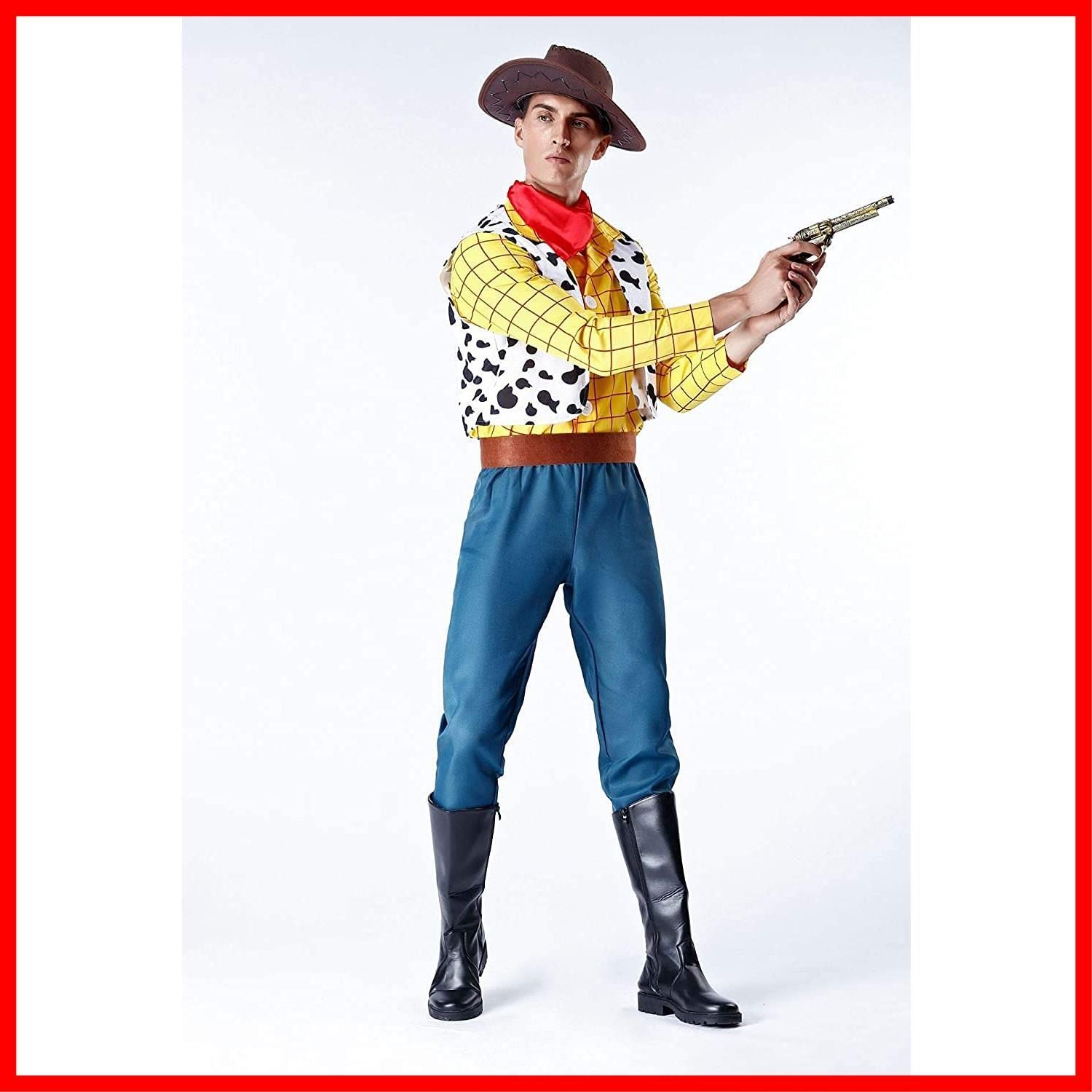 数量 大人 男性 ハロウィン トイストーリー 女性 ウッディコスチューム イベント仮装 ウッディコスプレ 帽子付き パーディ レディース 祭り メンズ カウボーイコスプレ衣装 21185 SCLYX WWW_SKLAD-KIRPICHA_RU