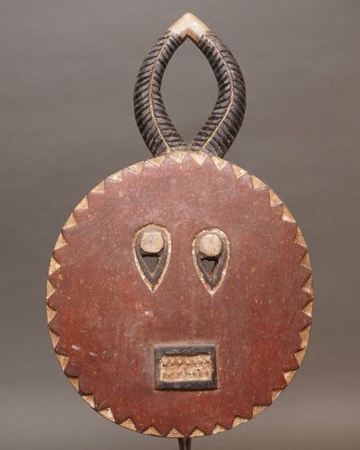 アフリカ コートジボワール バウレ族 プレプレ マスク 仮面 324 彫刻