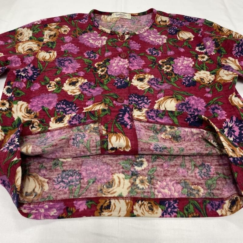 柄 カーディガン