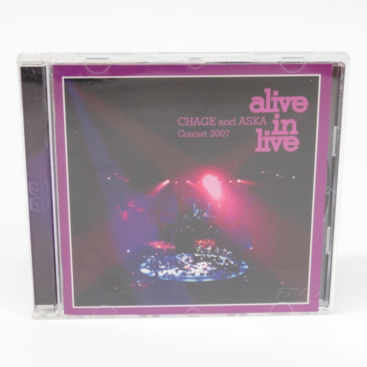 DVD CHAGE and ASKA Concert 2007 alive in live　※中古