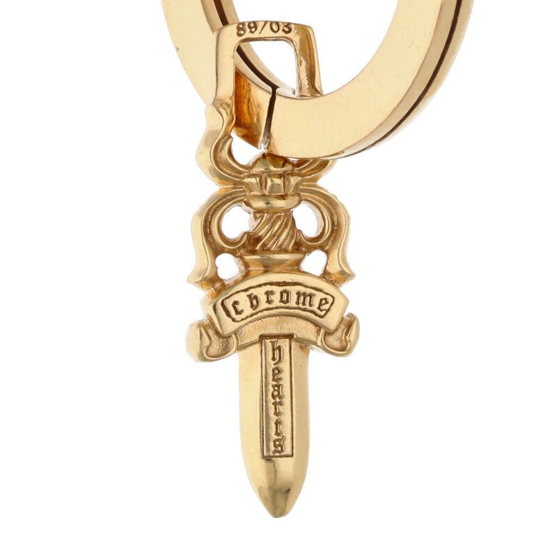 クロムハーツ 22K CLP CHN CLASSIC-S/ショートクラシックリンク