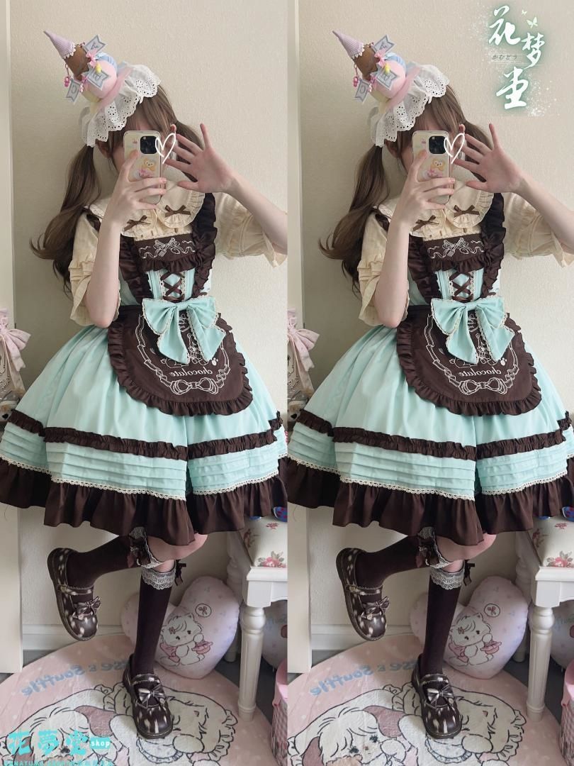 欲しいが見つかる！ 25年 コスプレ ドレスロリータセット 仮装 オリジナル 洋服 ロリータ ワンピース 撮影会 舞台 イベント 原野空間-45 一流の素材、完璧な品質!