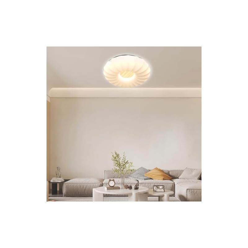 DINGLILED シーリングライト 10畳-8畳 調光 調色 3段階調色 電球色 昼光色リモコン リビングルーム、寝室、和風 玄関 廊下 和室 照明 おしゃれ 台所 1