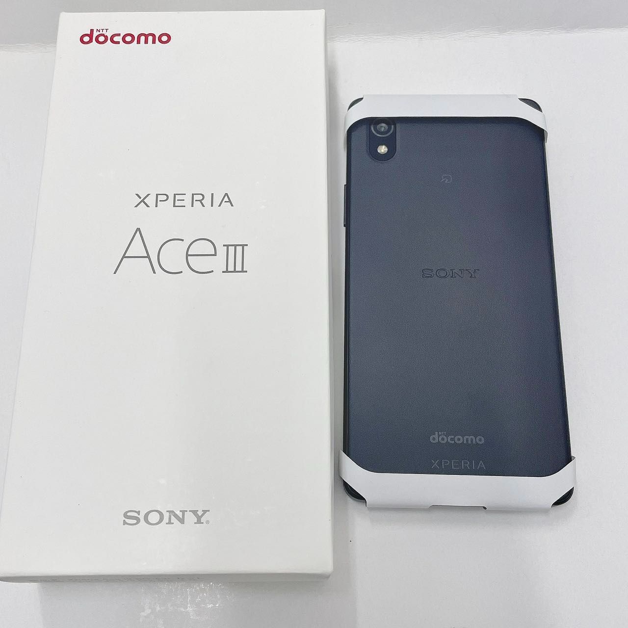 新品未使用 docomo XPERIA Aceiii ブラック - 携帯電話本体