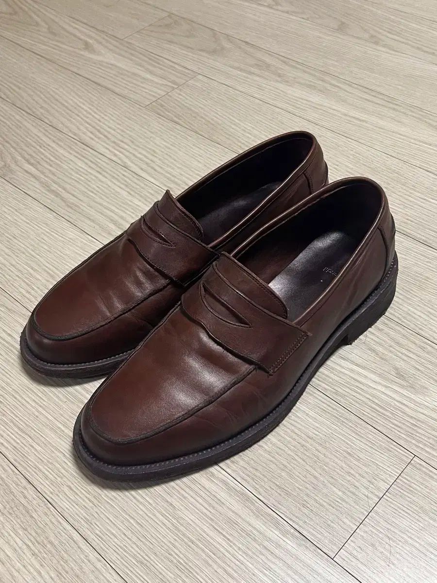 ローク タッセル キルト イングランド製 UK6.5 希少 黒 レザー