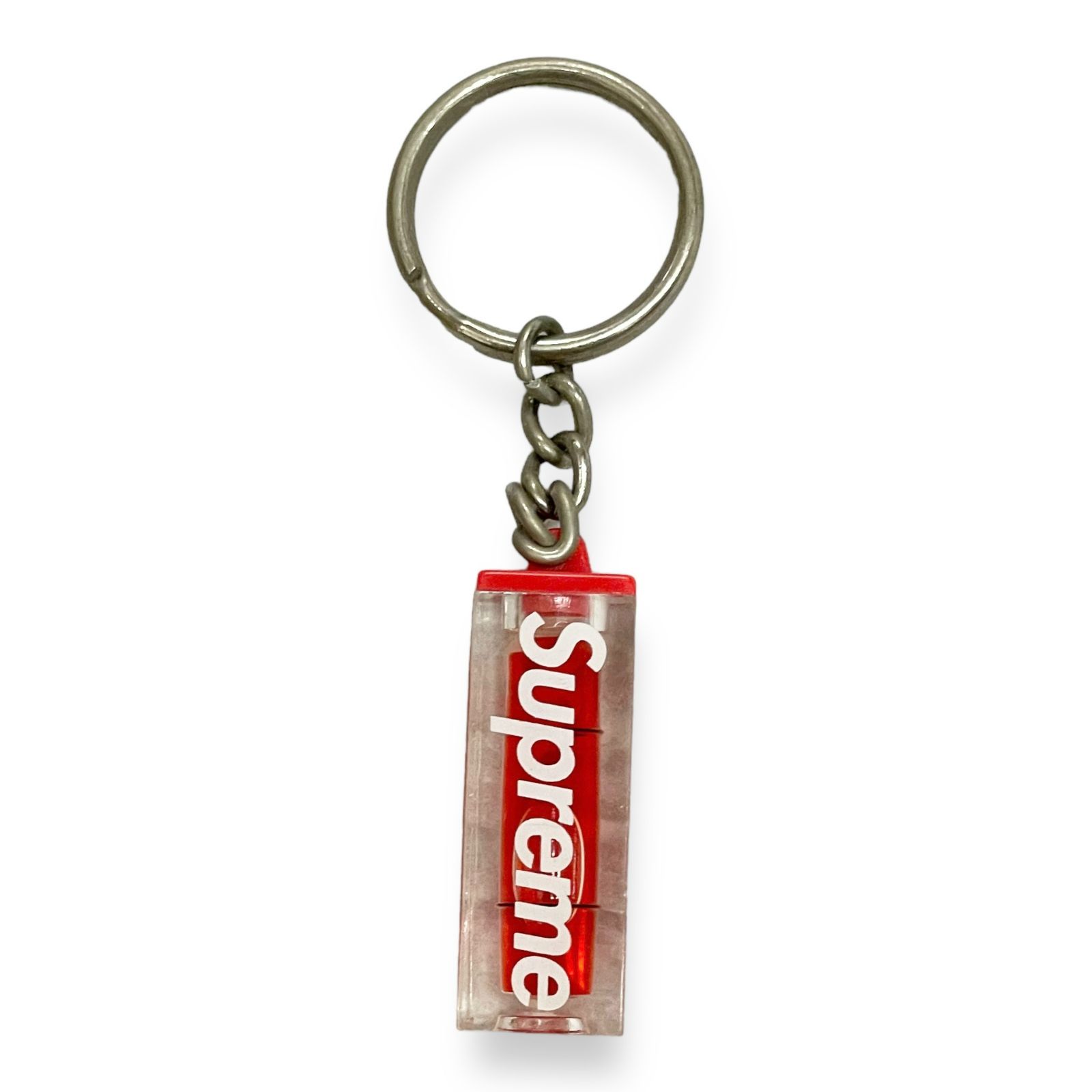 Supreme Level Keychain 赤 キーホルダー 水平器 18AW - 小物