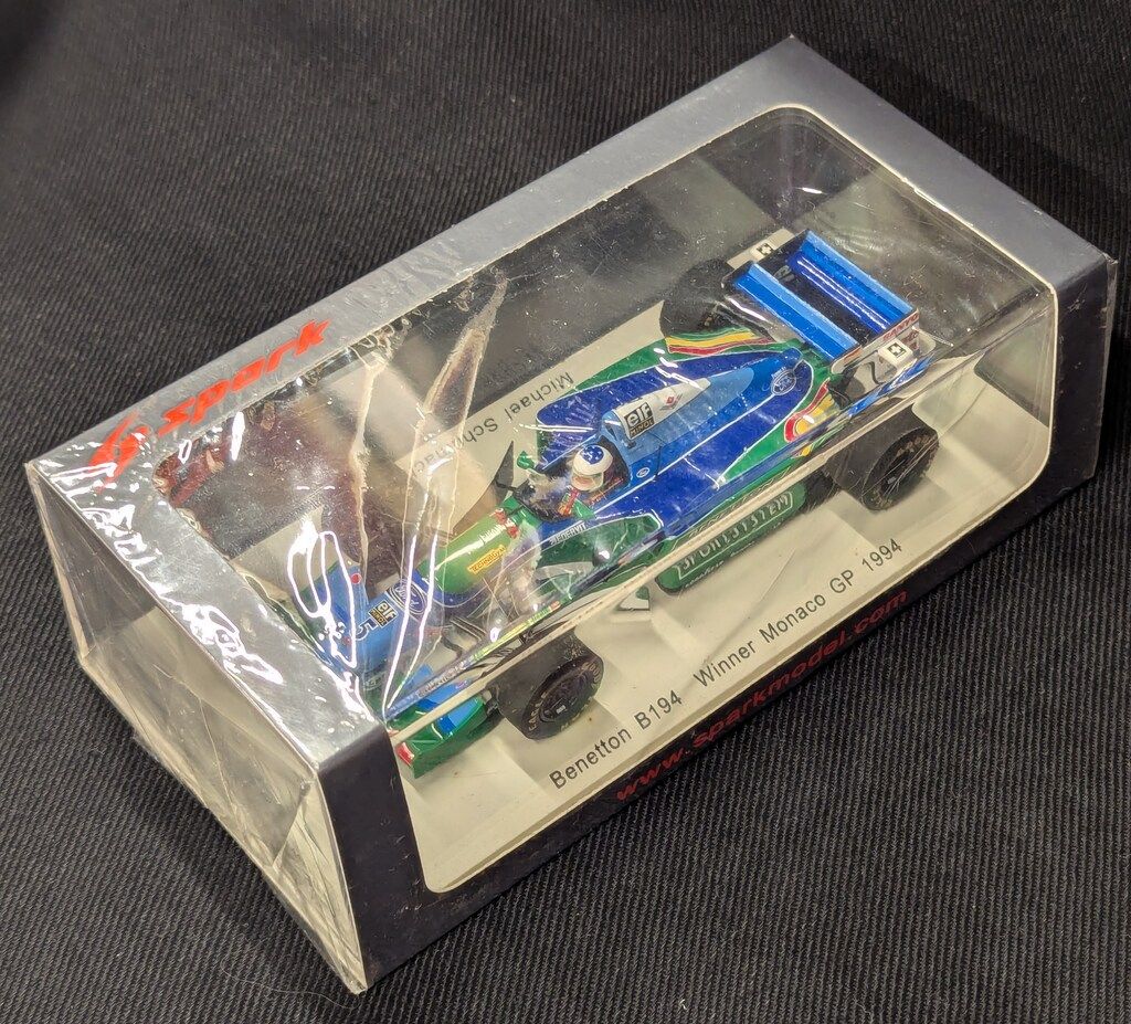 MINIMAX 1/43 Spark model Benetton B194 No.5 Winner Monaco GP 1994
