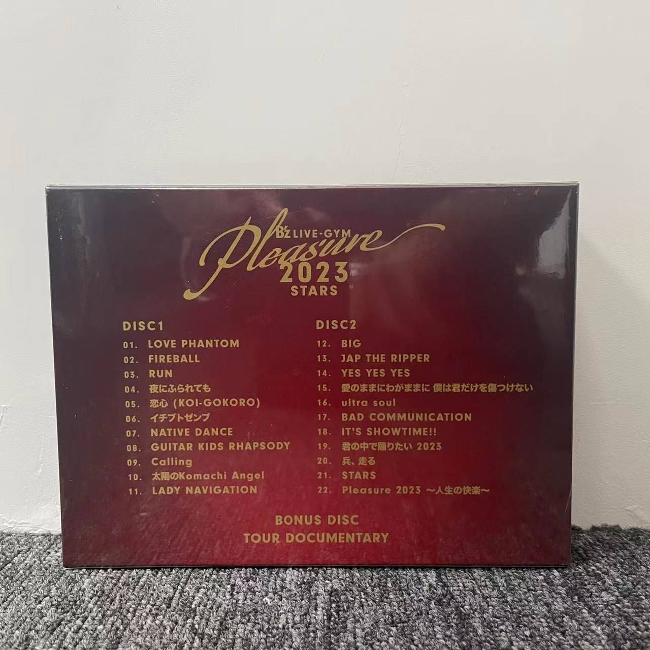 LIVE DVD B’z GYM Pleasure 2025 STARS 組 本編 特典DISC