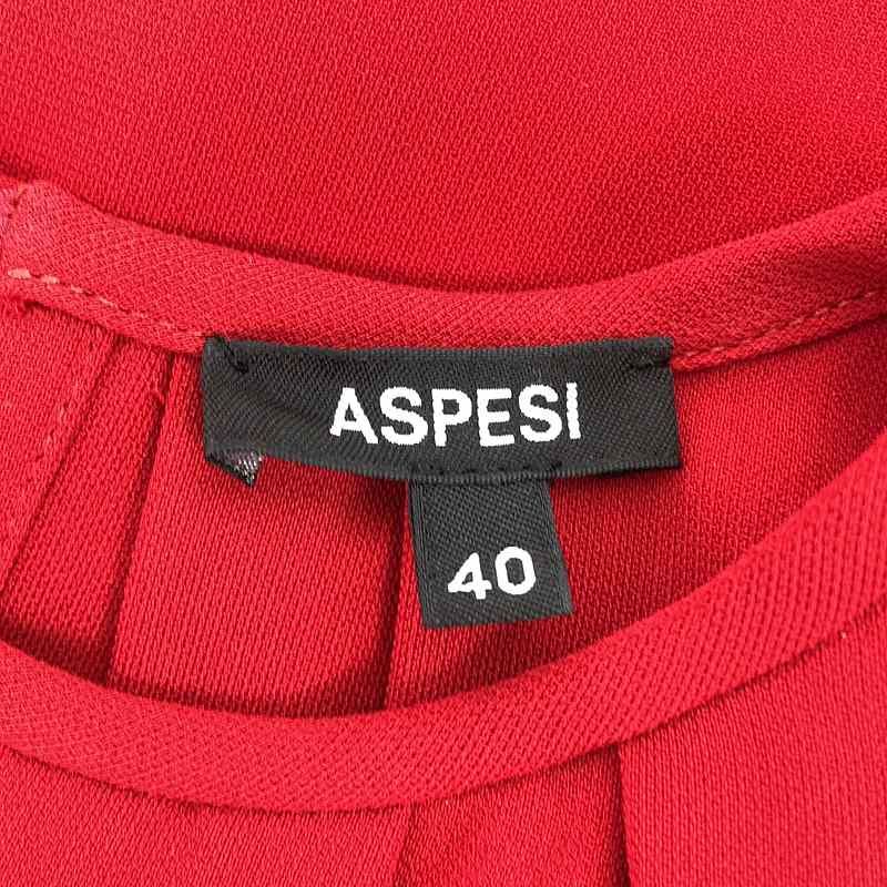 美品】 ASPESI / アスペジ | フリル ギャザー ノースリーブ