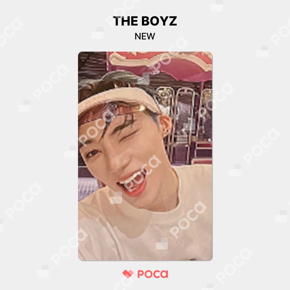 THE BOYZ ニュー トレカ THRILL-ING Kick Ver. 公式 トレカ