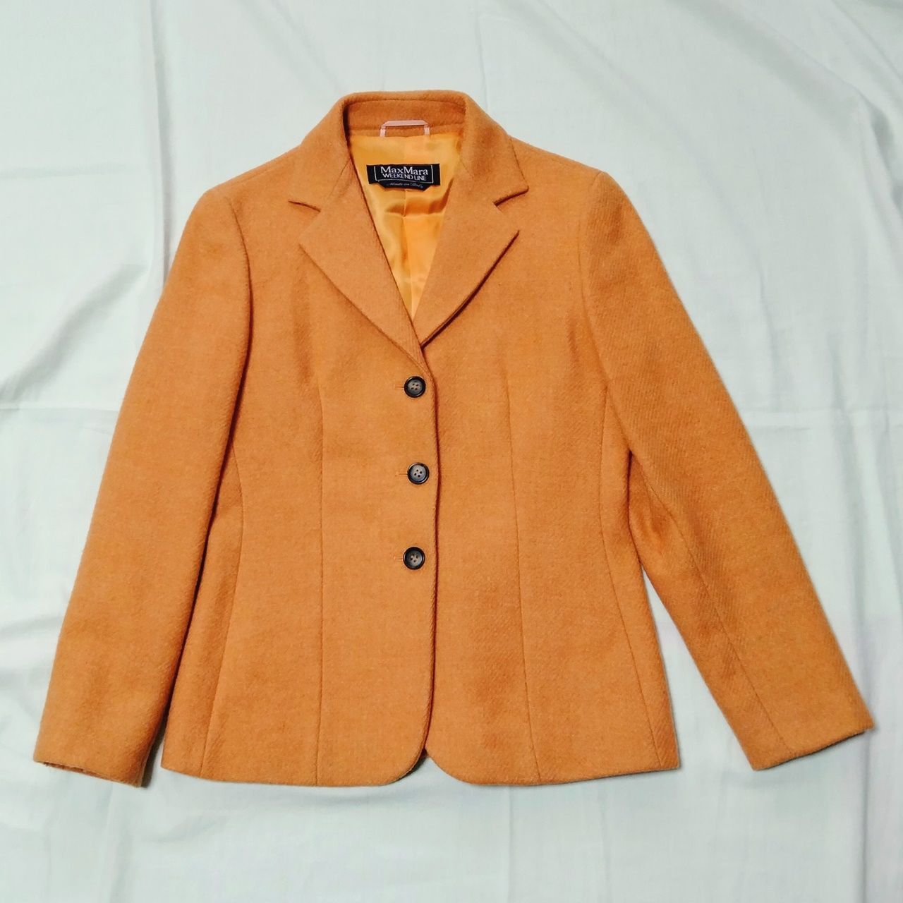 MAXMARA WEEKEND LINE ジャケット アウター オレンジ サイズ38 【USED 