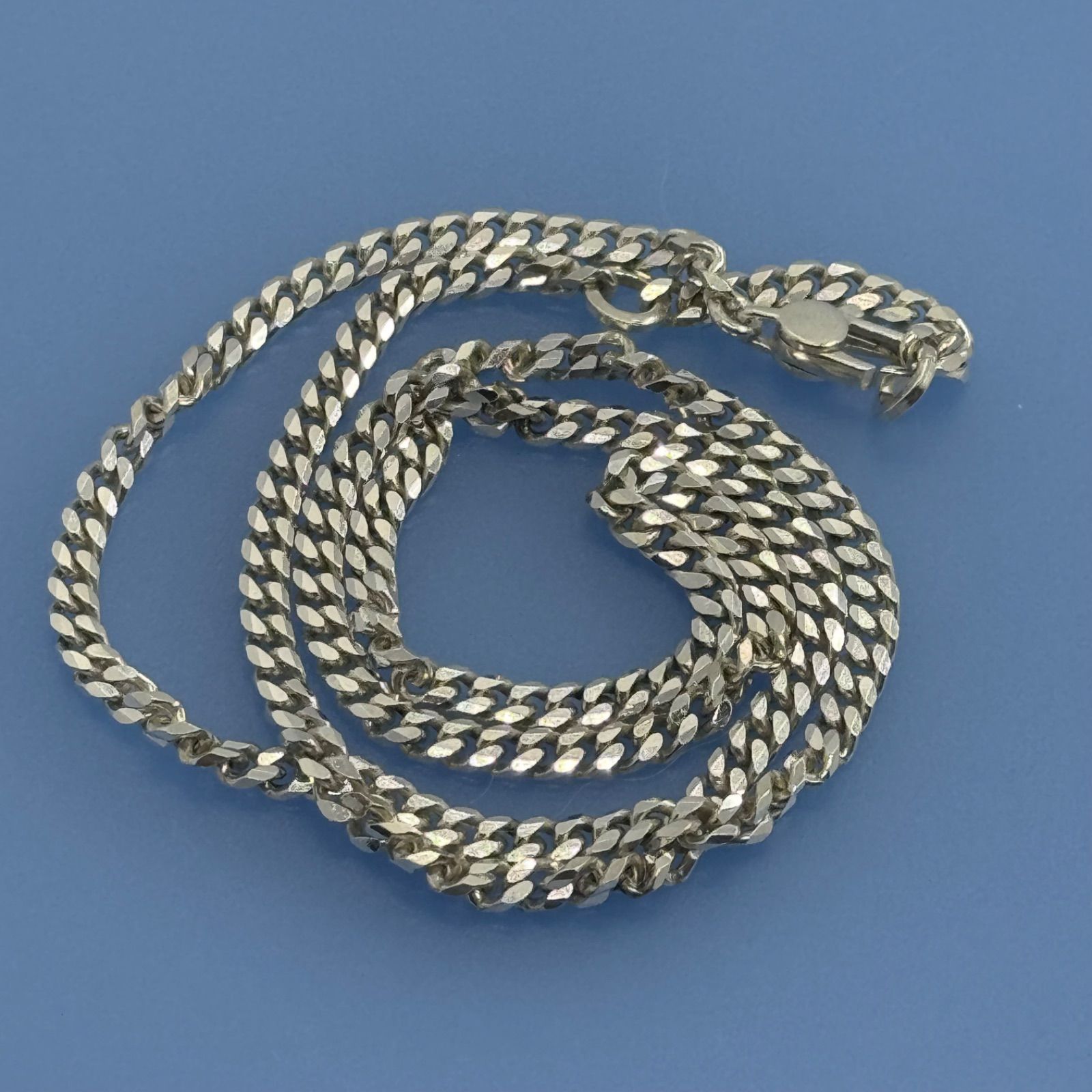 美品　GUCCI 3.7ミリ　喜平チェーンネックレス グッチ(GUCCI)|シルバー喜平ネックレス|HARDOFFオフモール