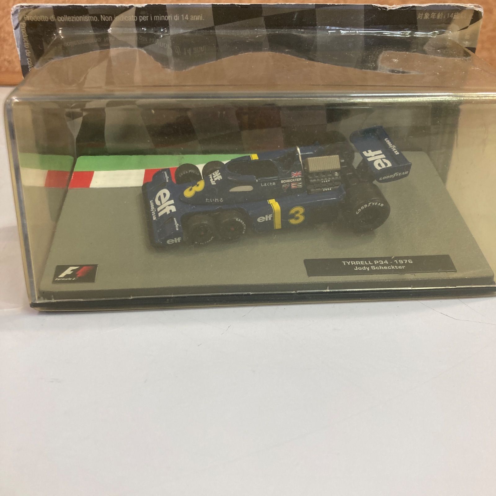 未開封 ミニカー 模型 F1 タイレル ジョディ シェクター Tyrrell P34 - 1976 Jody Scheckter 1:43 1/43  - メルカリ